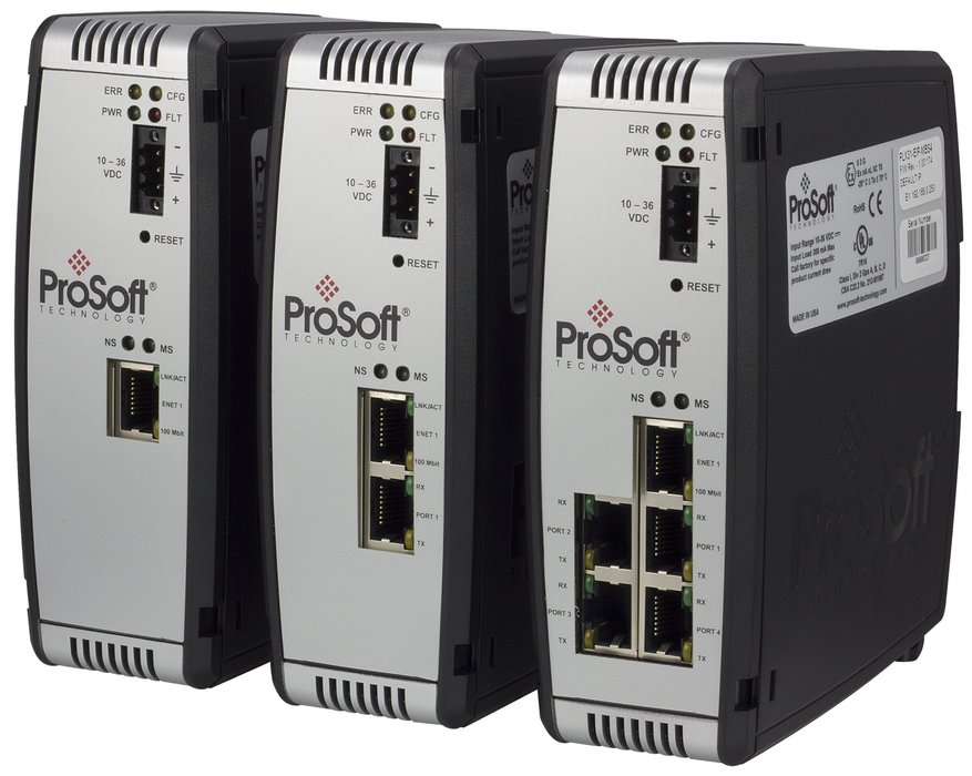 ProSoft Technology introduceert nieuwe lijn gateways voor Ethernet naar seriële communicatie